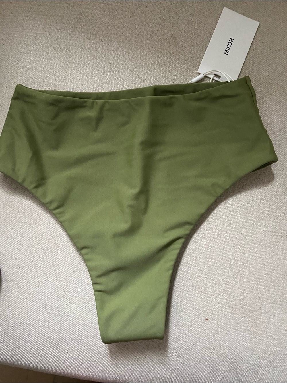 MIKOH High-Waist Bikini Bottom